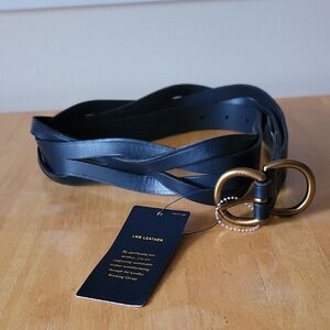 Ralph Lauren Leather Braided Belt